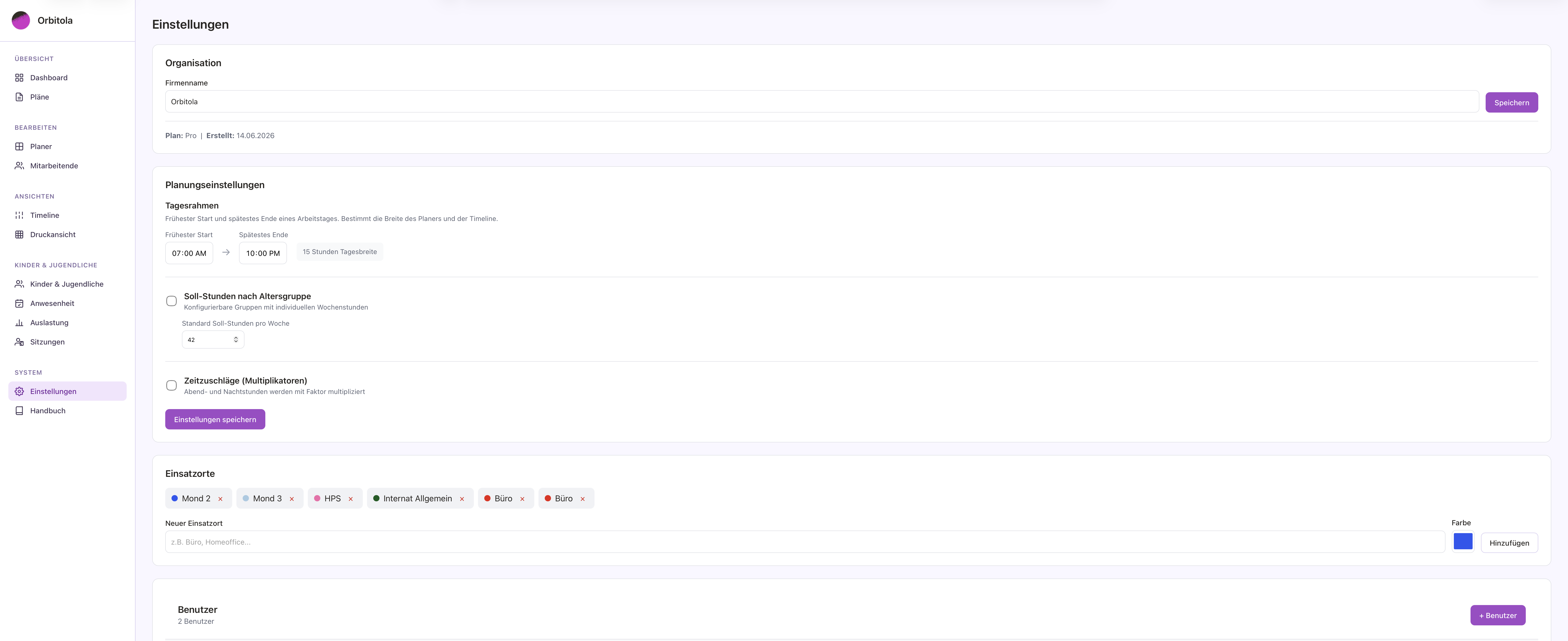 Tempo Timeline